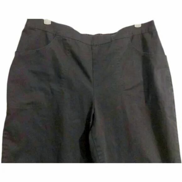 Just My Size Classic Elastic Waist Capri Pants 1X 16W - Picture 3 of 6